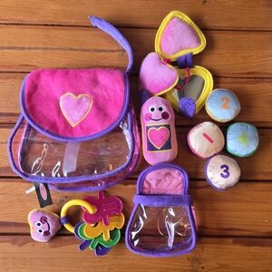 Melissa & Doug Pretty Purse Fill and Spill Soft Play Set Toddler Toy